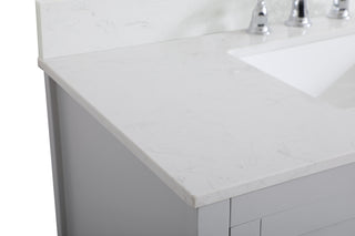 Aubrey Bathroom Vanity Set in Grey