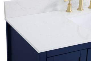Aubrey Bathroom Vanity Set in Blue