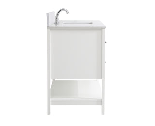 Aubrey Bathroom Vanity Set in White