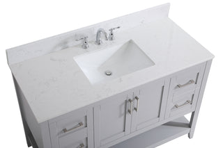 Aubrey Bathroom Vanity Set in Grey