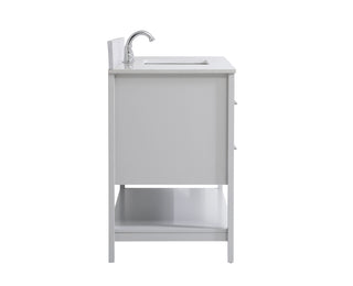 Aubrey Bathroom Vanity Set in Grey