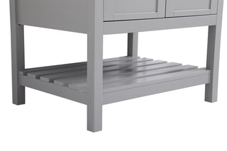 Theo Bathroom Vanity Set in Gray