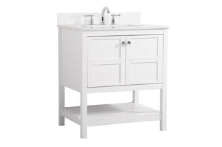 Theo Bathroom Vanity Set in White