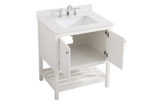 Theo Bathroom Vanity Set in White