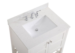 Theo Bathroom Vanity Set in White