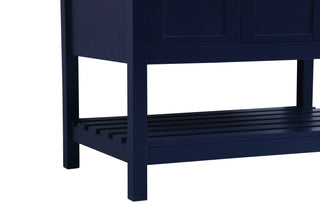Theo Bathroom Vanity Set in Blue