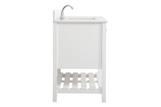 Theo Bathroom Vanity Set in White
