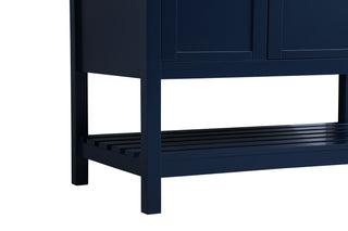 Theo Bathroom Vanity Set in Blue