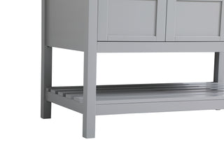 Theo Bathroom Vanity Set in Gray