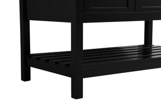 Theo Bathroom Vanity Set in Black