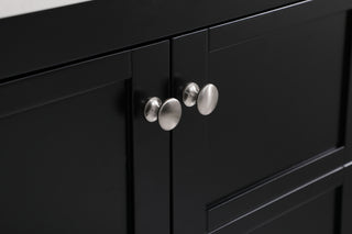 Theo Bathroom Vanity Set in Black