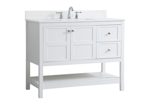 Theo Bathroom Vanity Set in White