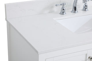Theo Bathroom Vanity Set in White