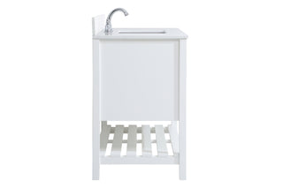 Theo Bathroom Vanity Set in White