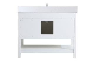 Theo Bathroom Vanity Set in White