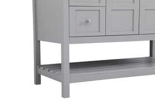 Theo Bathroom Vanity Set in Gray