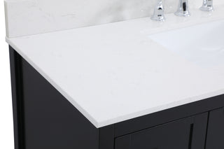 Theo Bathroom Vanity Set in Black