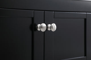 Theo Bathroom Vanity Set in Black