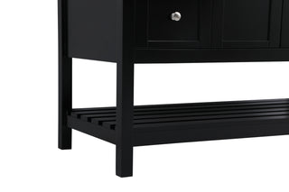 Theo Bathroom Vanity Set in Black