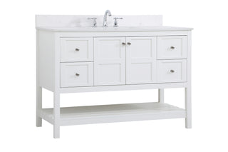 Theo Bathroom Vanity Set in White