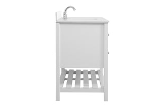 Theo Bathroom Vanity Set in White