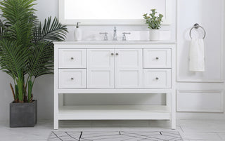 Theo Bathroom Vanity Set in White