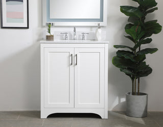 Moore Bathroom Vanity Set in White