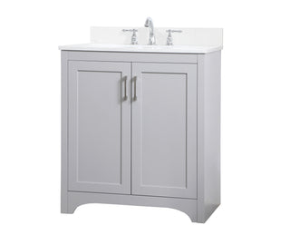 Moore Bathroom Vanity Set in Grey