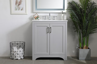 Moore Bathroom Vanity Set in Grey