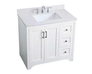 Moore Bathroom Vanity Set in White