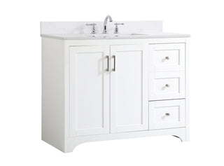 Moore Bathroom Vanity Set in White