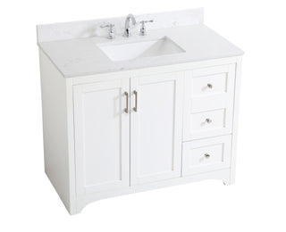 Moore Bathroom Vanity Set in White