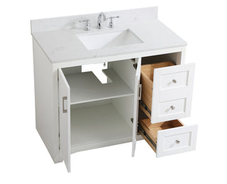 Moore Bathroom Vanity Set in White