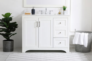 Moore Bathroom Vanity Set in White
