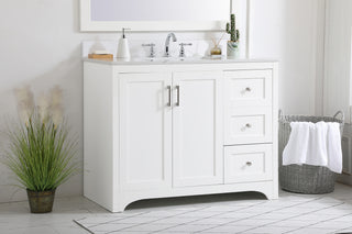 Moore Bathroom Vanity Set in White