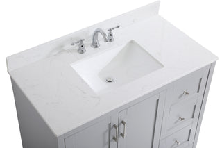 Moore Bathroom Vanity Set in Grey