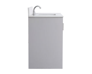 Moore Bathroom Vanity Set in Grey
