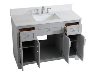 Moore Bathroom Vanity Set in Grey