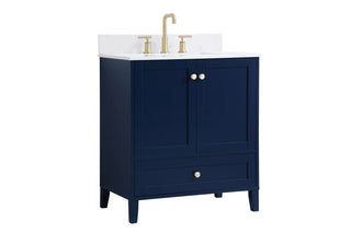 Sommerville Bathroom Vanity Set in Blue