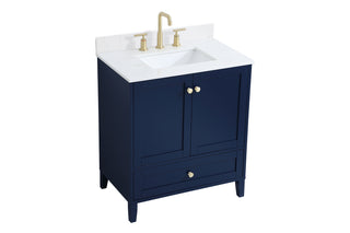 Sommerville Bathroom Vanity Set in Blue