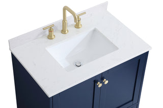 Sommerville Bathroom Vanity Set in Blue