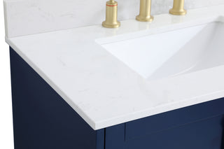 Sommerville Bathroom Vanity Set in Blue