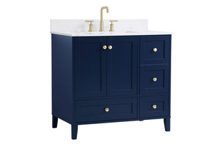 Sommerville Bathroom Vanity Set in Blue