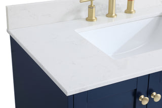 Sommerville Bathroom Vanity Set in Blue