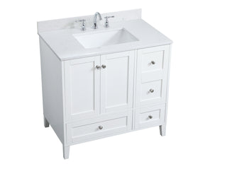 sommerville Bathroom Vanity Set in White