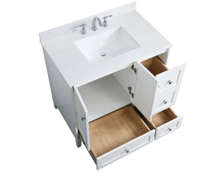 sommerville Bathroom Vanity Set in White