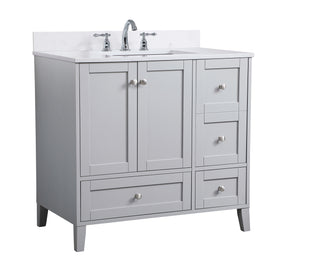 sommerville Bathroom Vanity Set in Grey