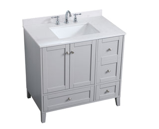 sommerville Bathroom Vanity Set in Grey