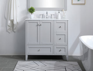 sommerville Bathroom Vanity Set in Grey