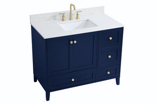 Sommerville Bathroom Vanity Set in Blue